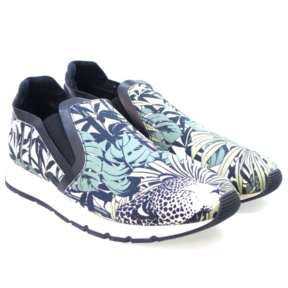 VOILE BLANCHE slip-on camuflaje