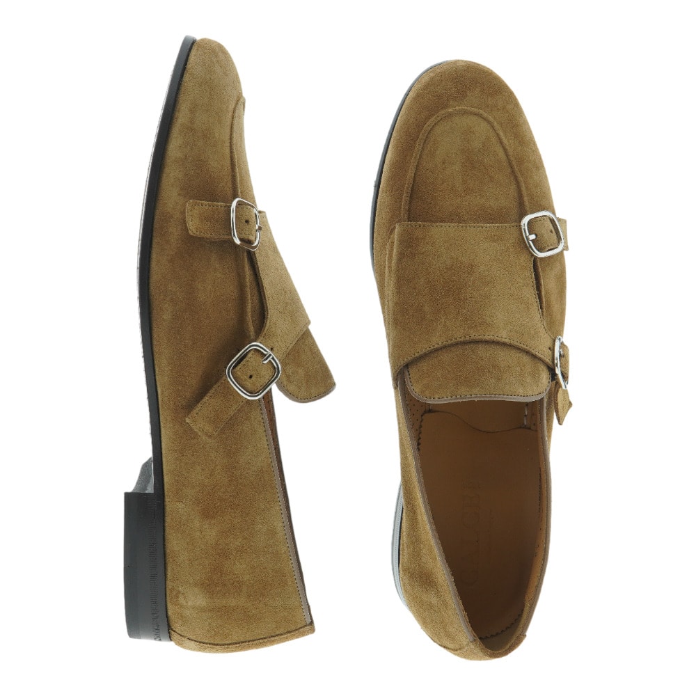 CALCE 2 hebillas coñac - foto 2