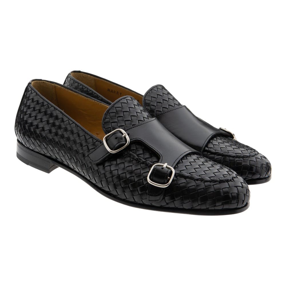 CALCE 2 hebillas negro