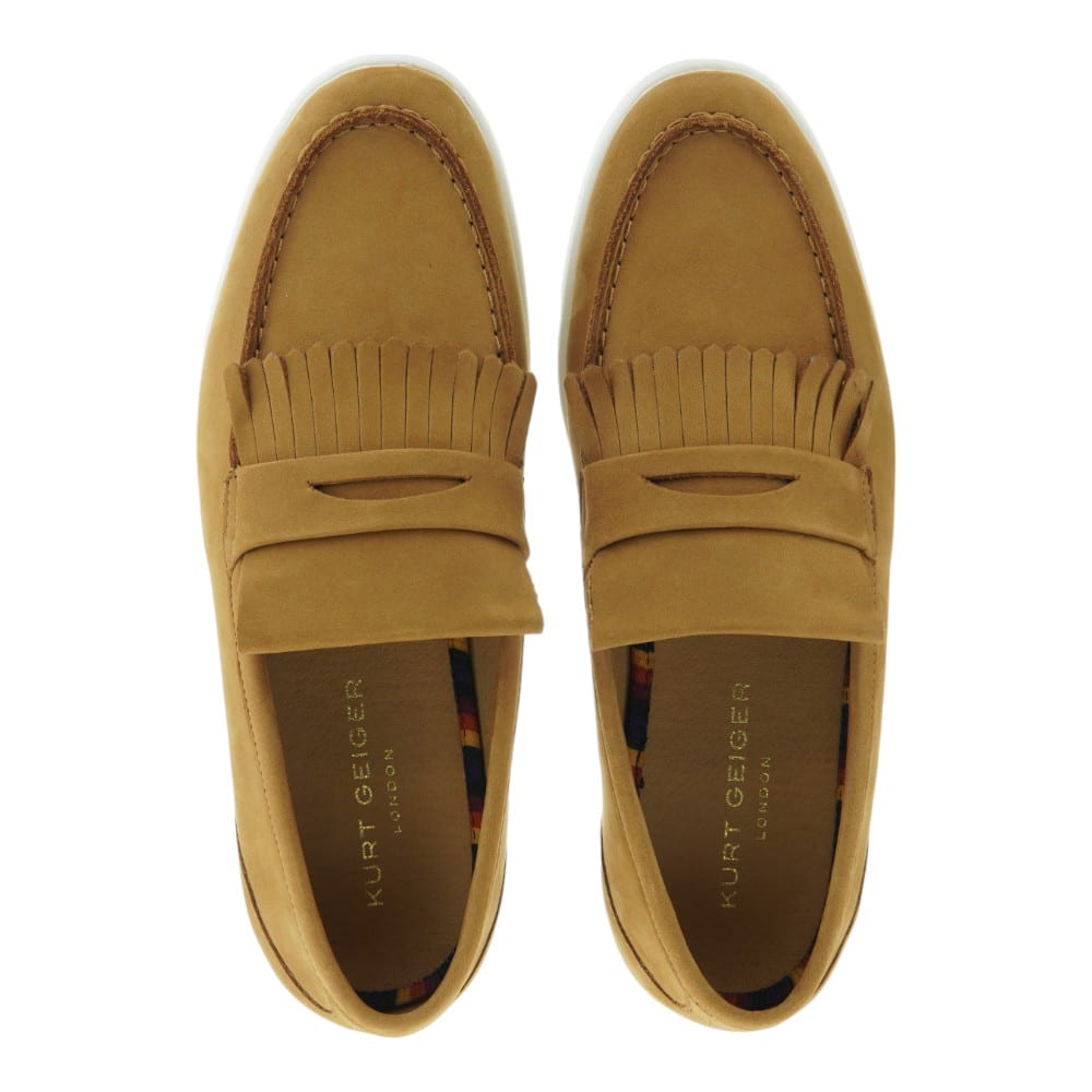 KURT GEIGER mocasin cuero - detalle