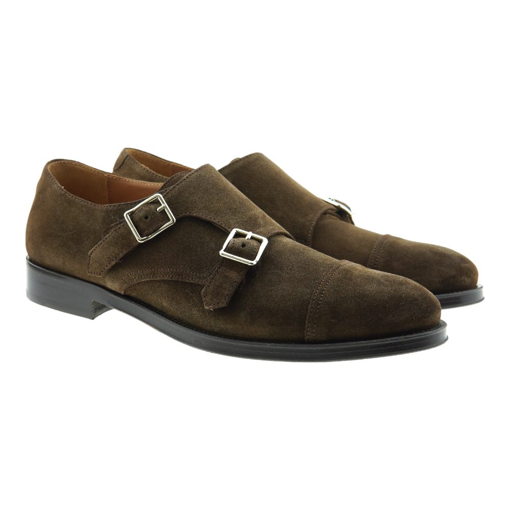 CALCE 2 hebillas marron