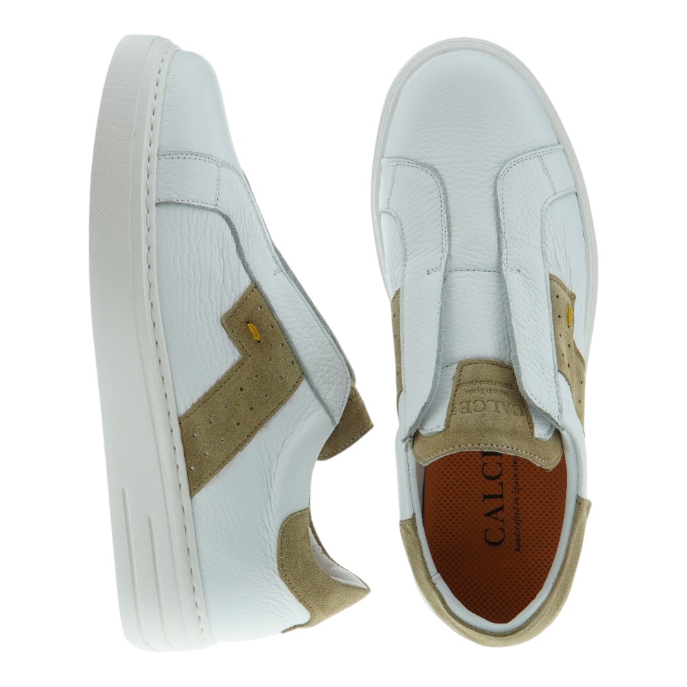 CALCE zapato deportivo blanco - detalle