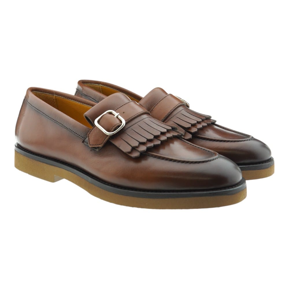 CALCE mocasin tabacco