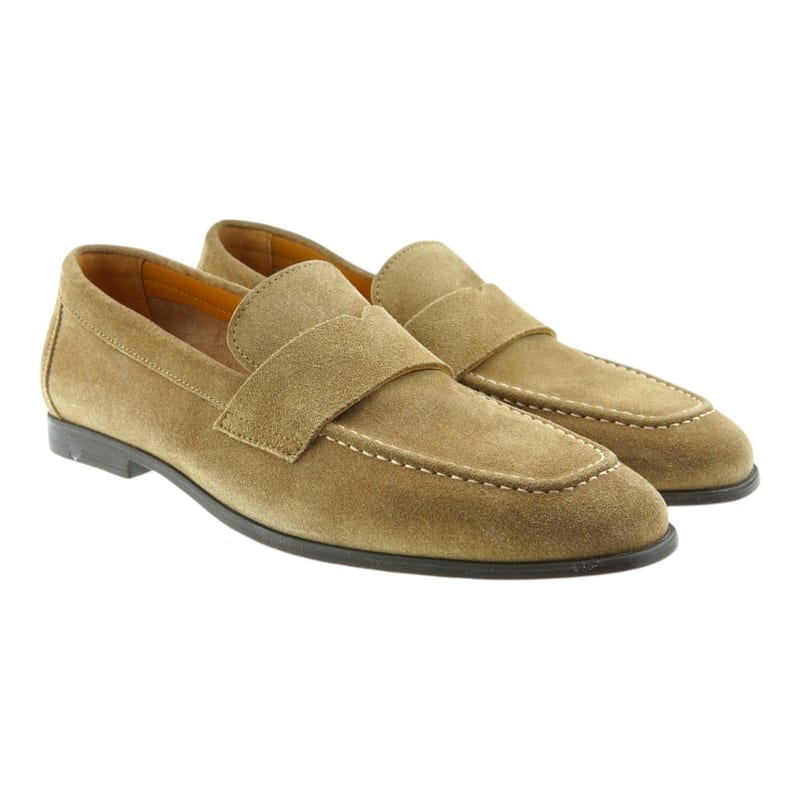 Mocasines Calce de hombre en taupe