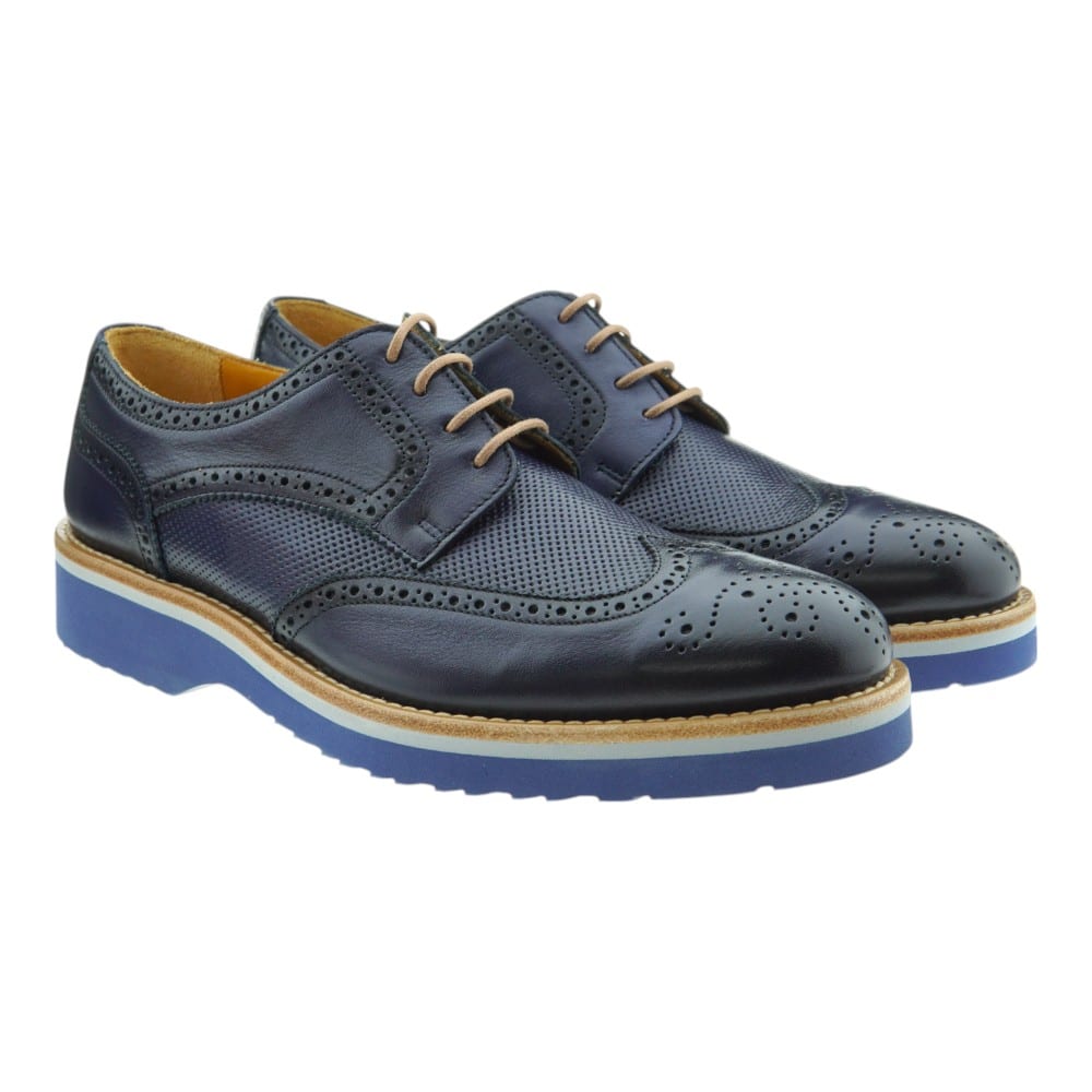 CALCE blucher azul