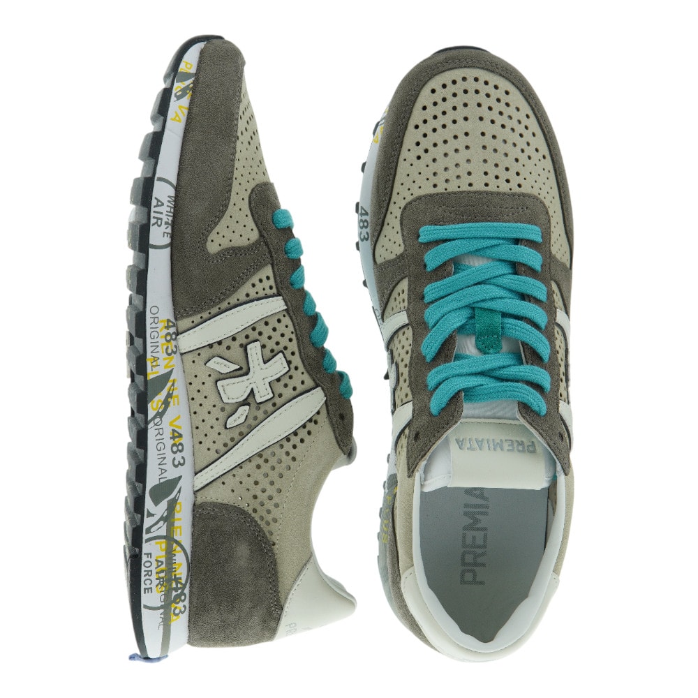 PREMIATA deportivas marron/beige - foto 2