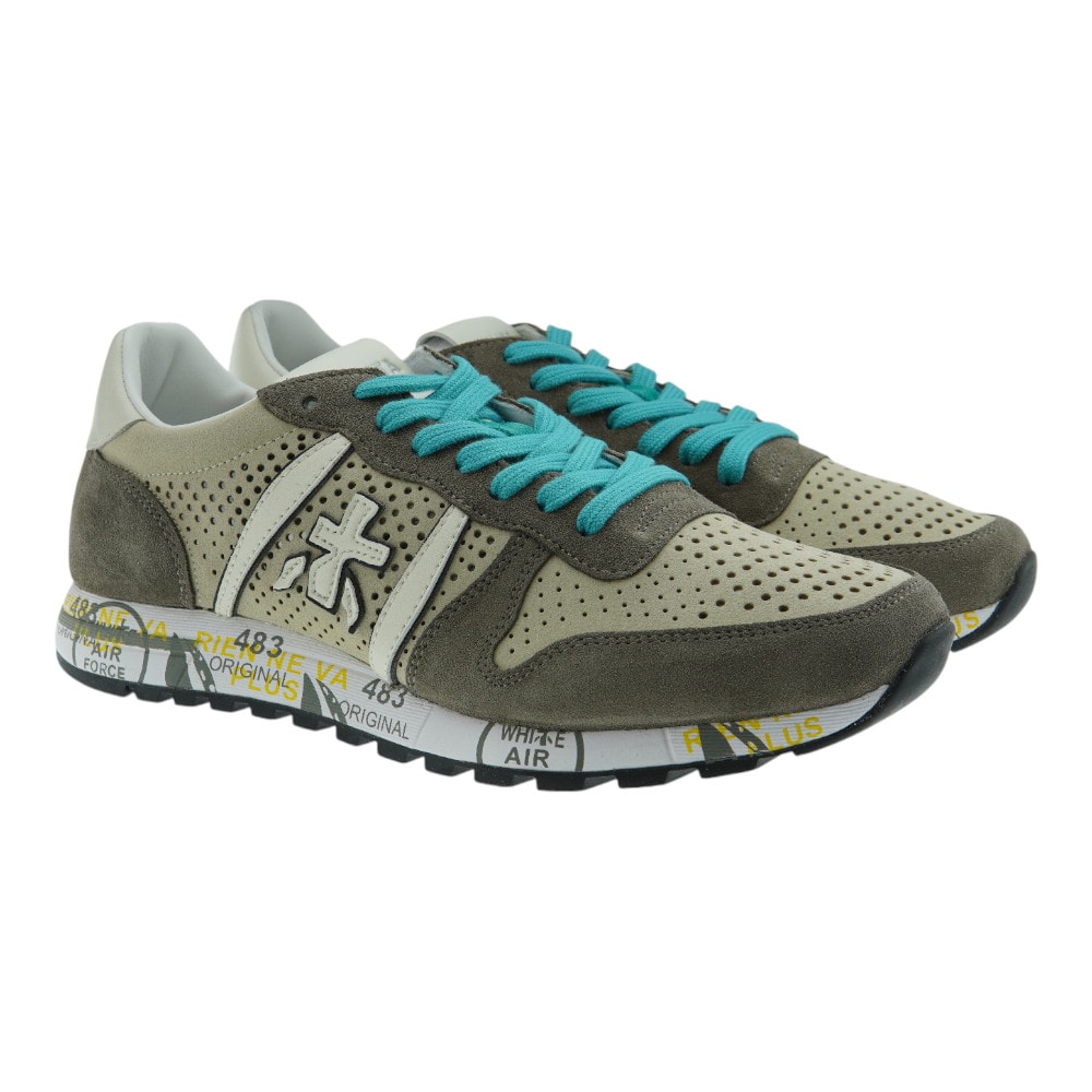 PREMIATA deportivas marron/beige