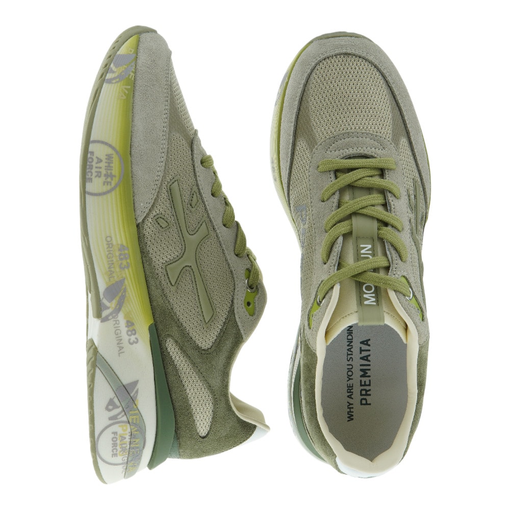 PREMIATA deportivas verde - foto 2