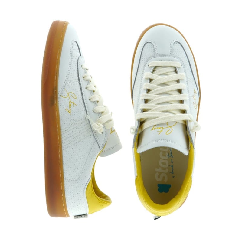Zapatillas Stacy Lotus de hombre en blanco y amarillo - foto 2