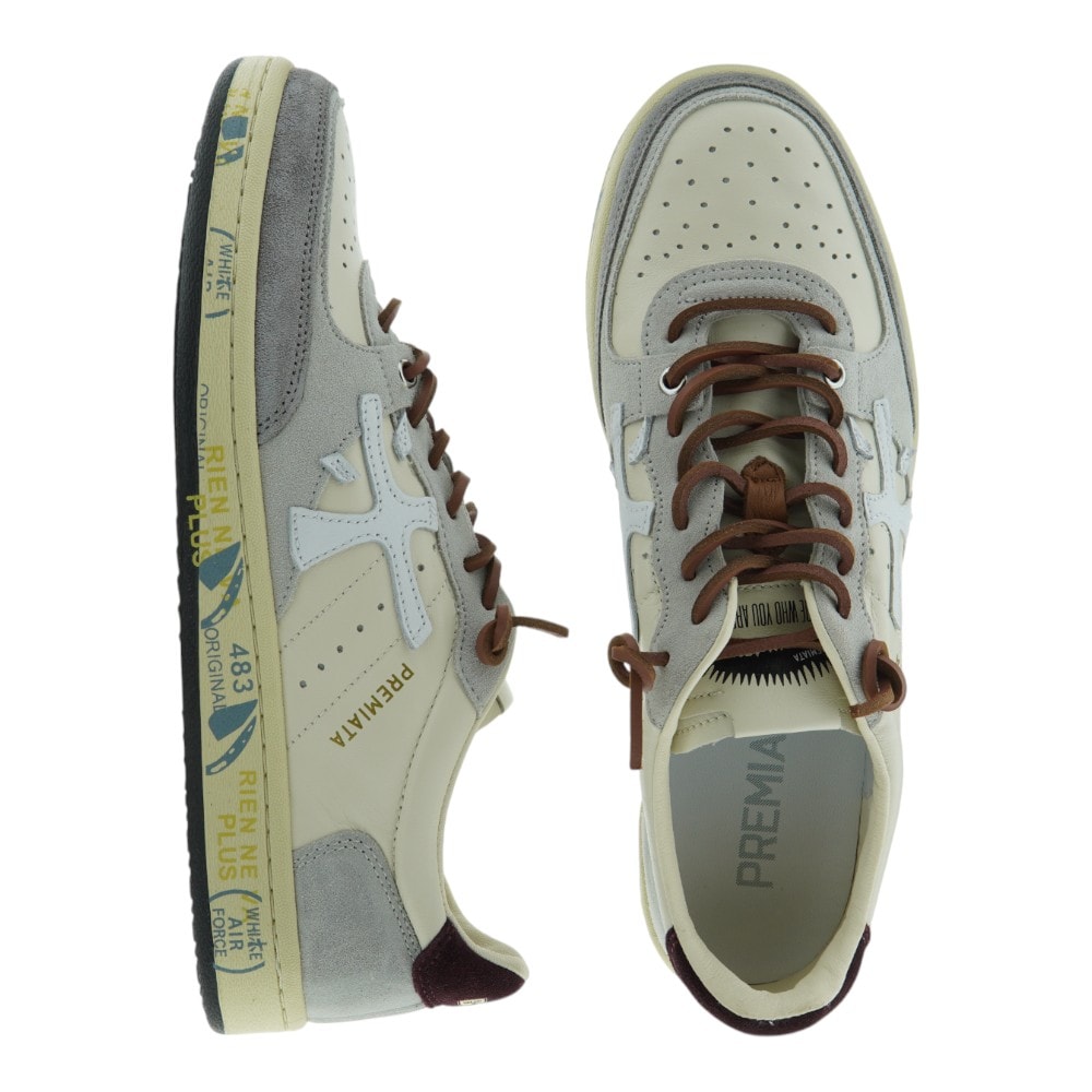 PREMIATA deportivas blanco/corda - foto 2