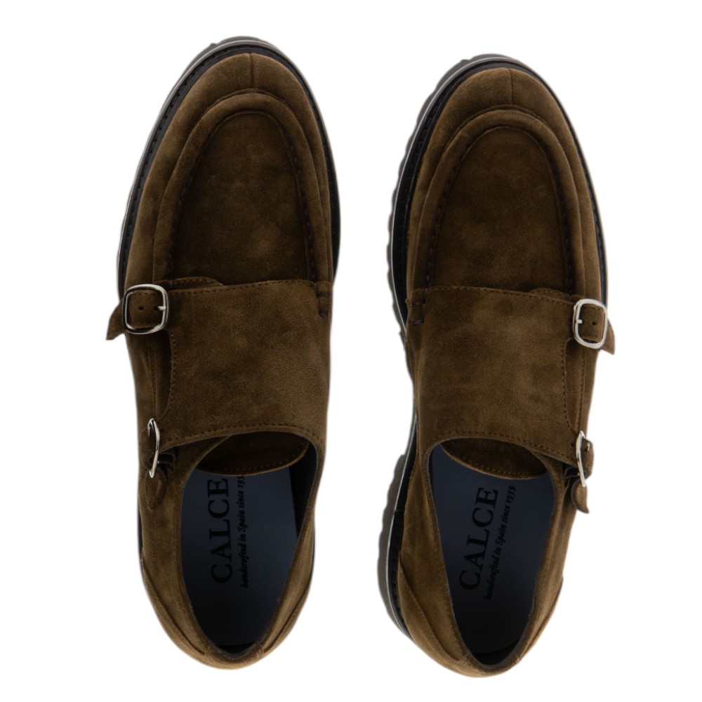 CALCE 2 hebillas marron - foto 2