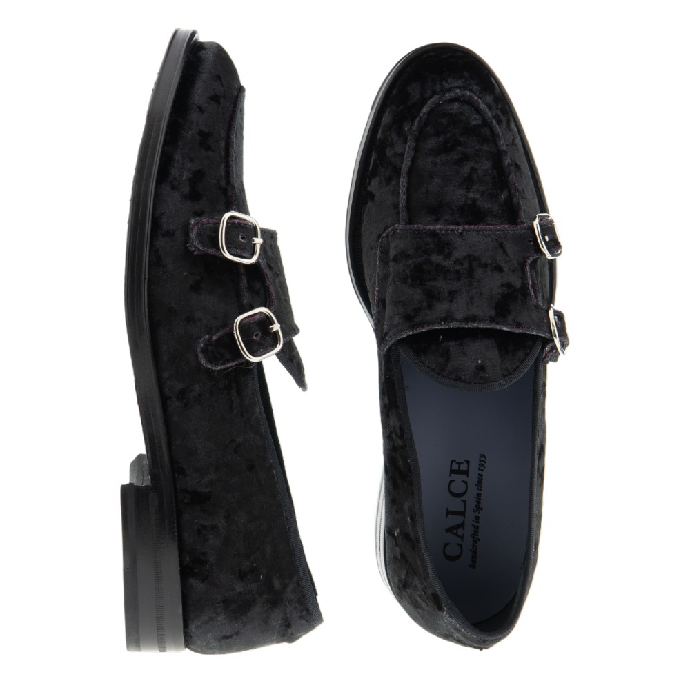 CALCE 2 hebillas negro - foto 2