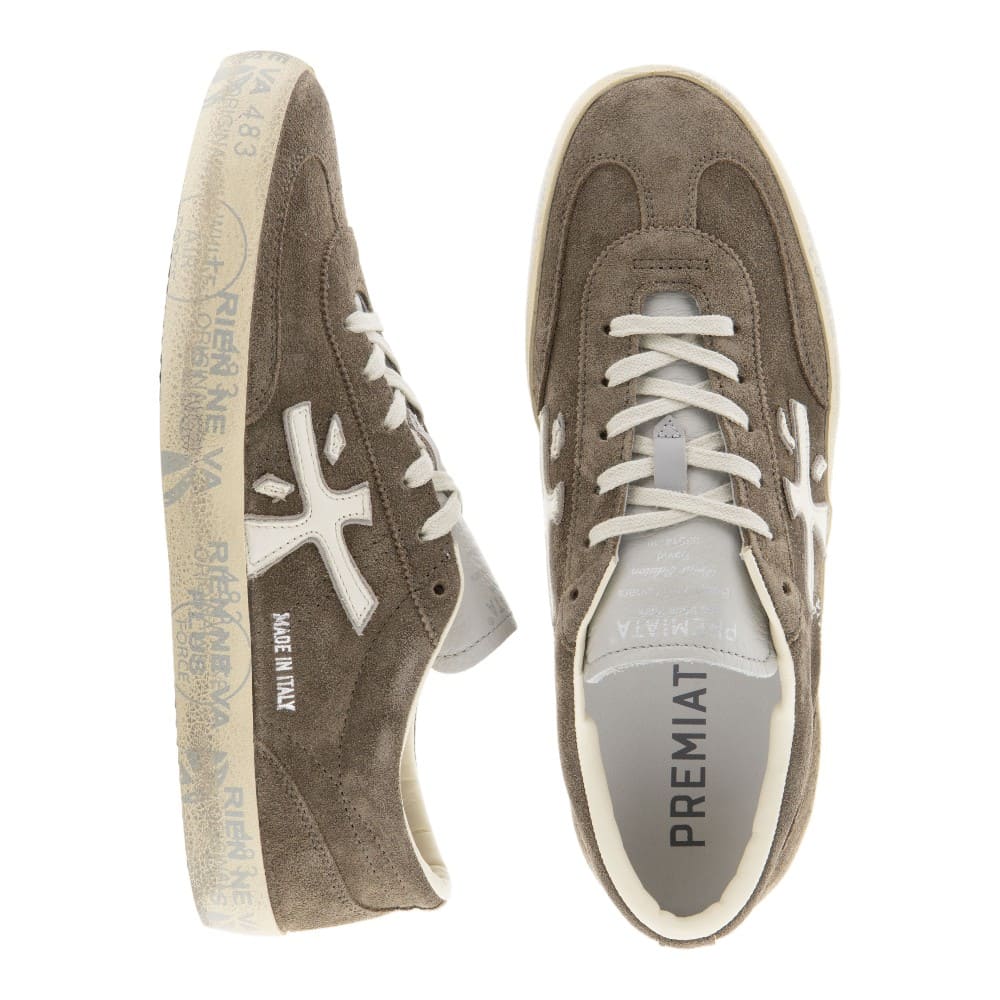 PREMIATA deportivas cuero - foto 2