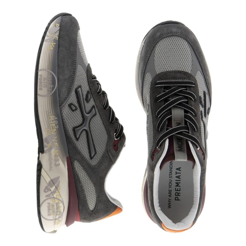PREMIATA deportivas gris - foto 2