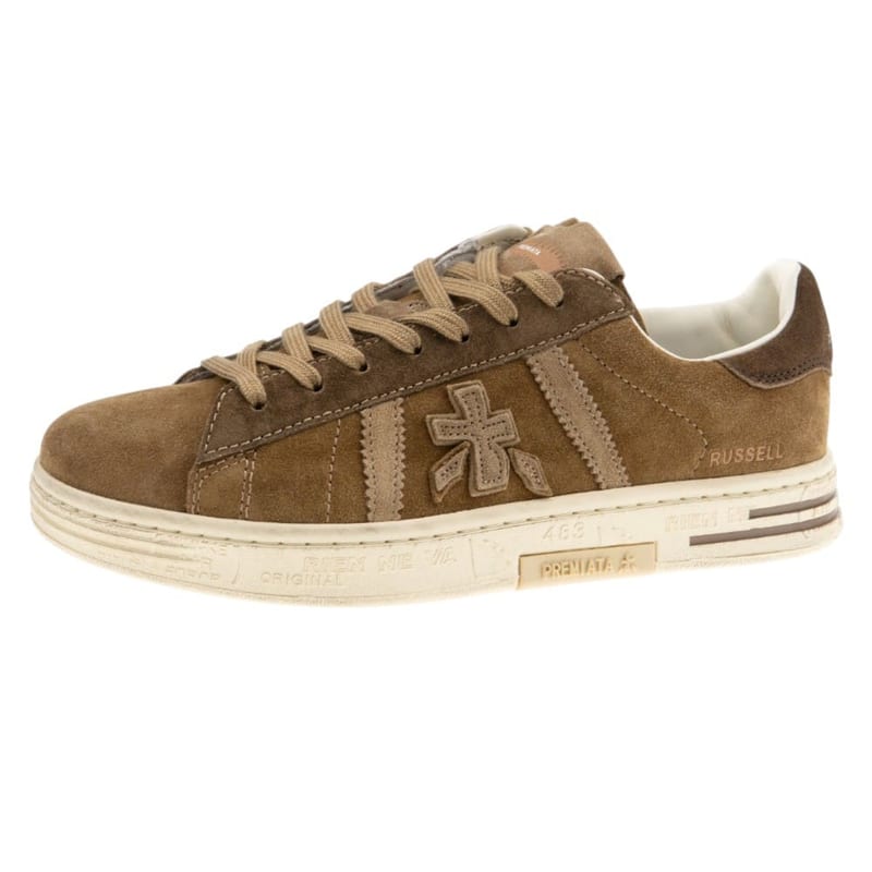 Zapatillas Premiata Russell de hombre en color cuero - foto 3