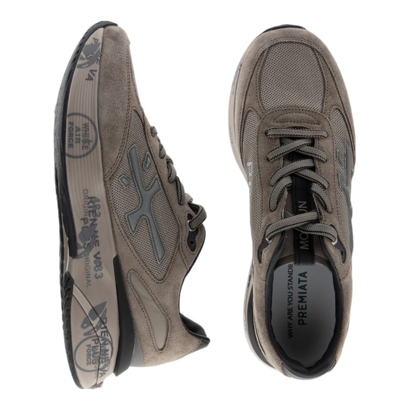 Zapatillas Premiata Moerun de hombre en marrón - foto 2