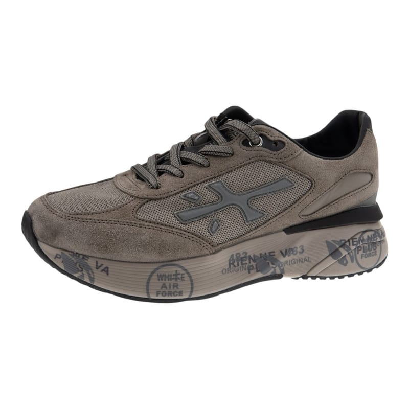 Zapatillas Premiata Moerun de hombre en marrón - foto 3