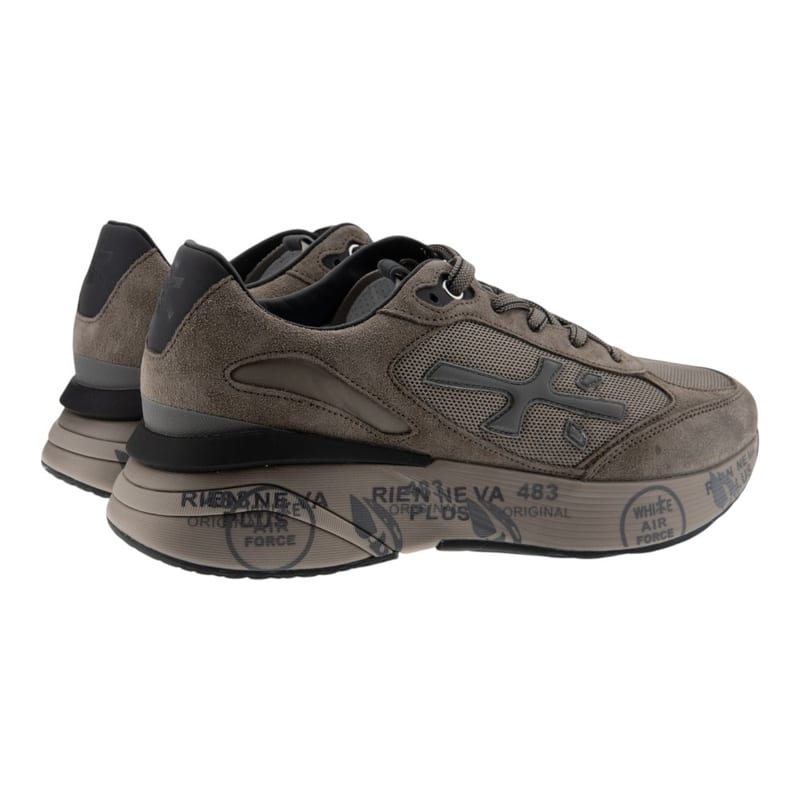 Zapatillas Premiata Moerun de hombre en marrón - foto 4