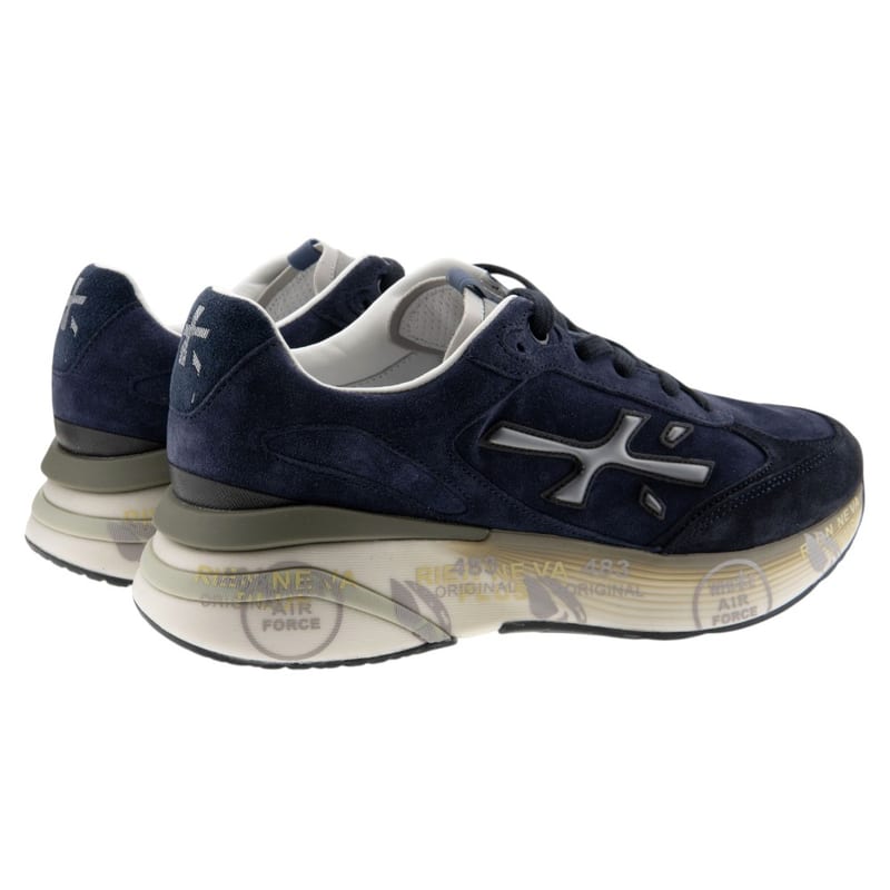 Zapatillas Premiata Moerun de hombre en azul - foto 4