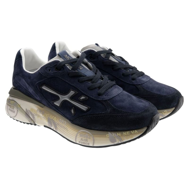 Zapatillas Premiata Moerun de hombre en azul