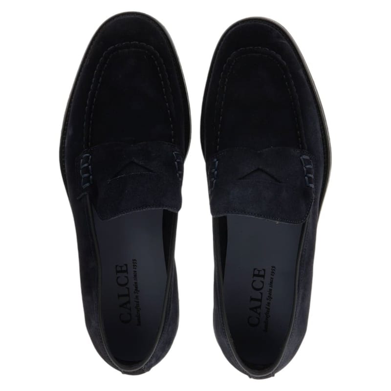 Mocasines Calce de hombre en azul - foto 2