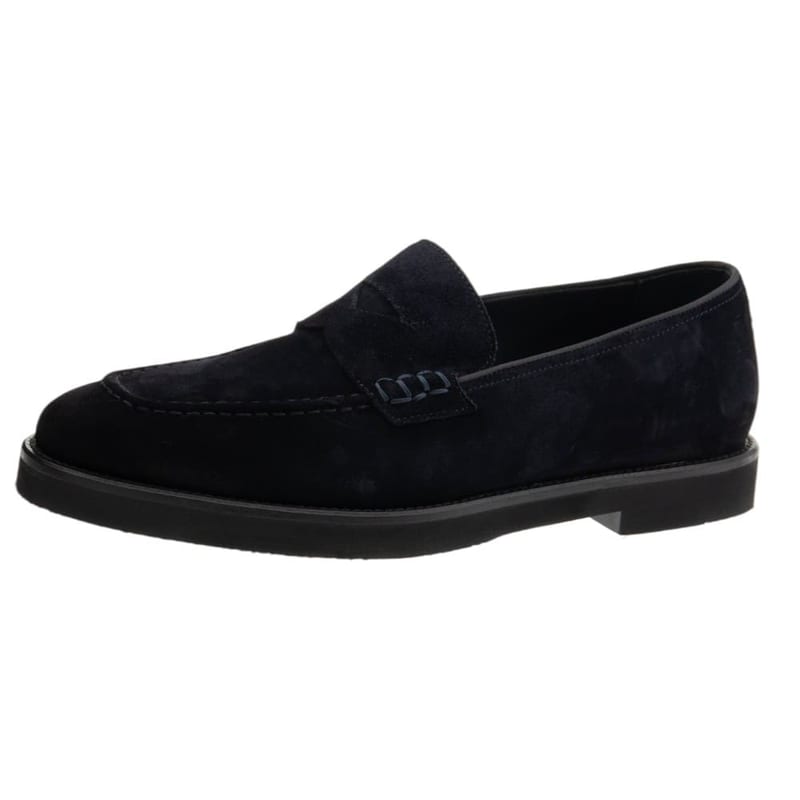 Mocasines Calce de hombre en azul - foto 3