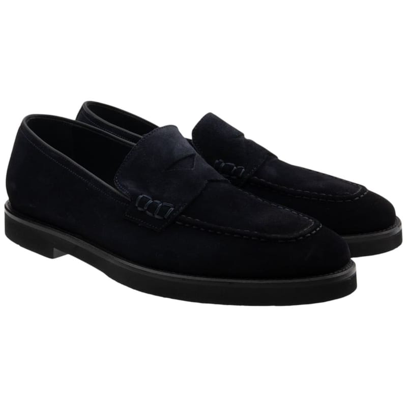 Mocasines Calce de hombre en azul