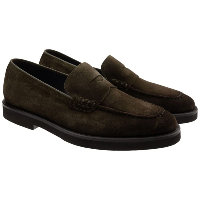 Mocasines Calce de hombre en verde