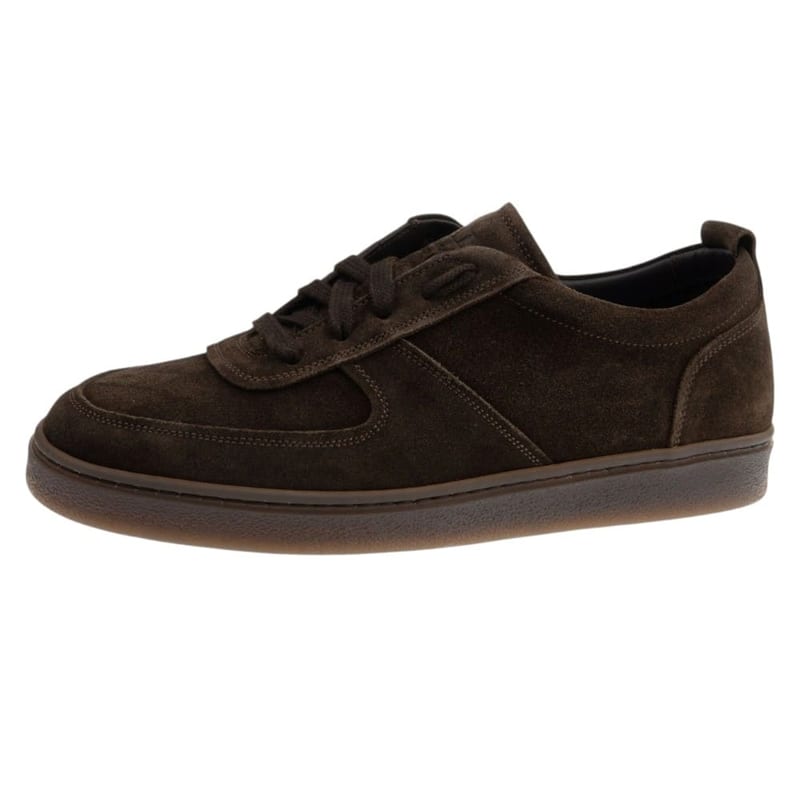 Zapatos deportivos Calce de hombre en marrón - foto 3