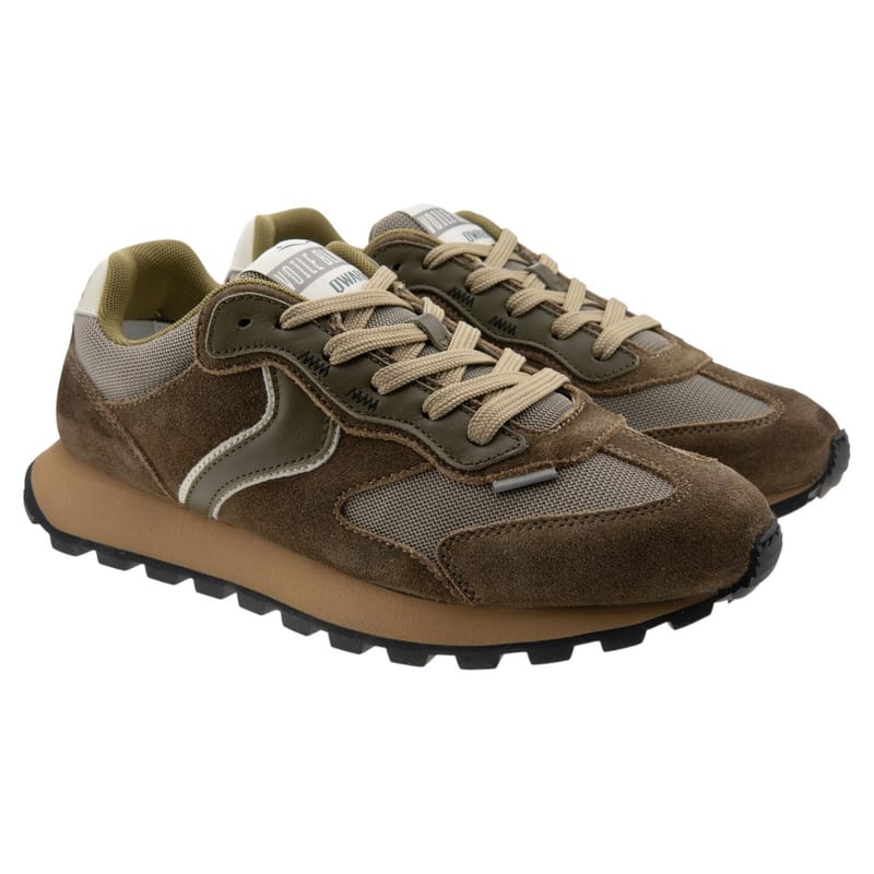 Zapatillas Voile Blanche Qwark Flash de hombre en azul marino y verde