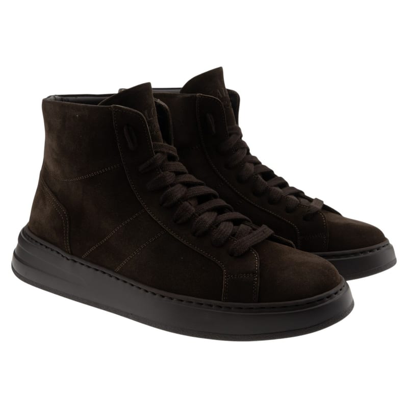 Botas deportivas Calce de hombre en color chocolate