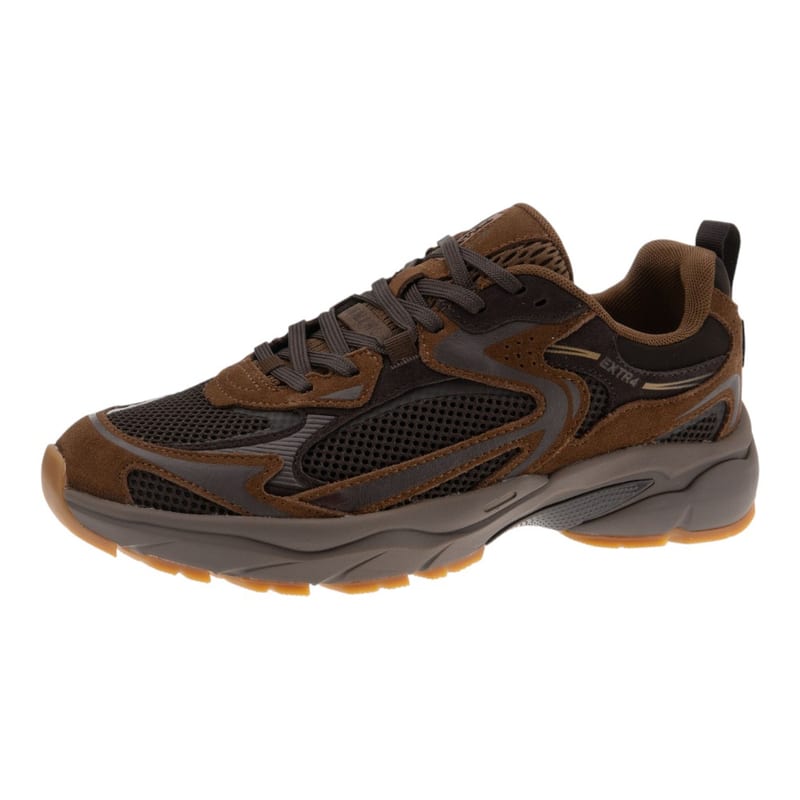 Zapatillas Extra4 de hombre en marrón - foto 3