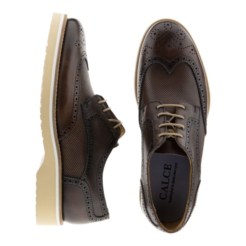 Zapato Blucher Hombre CALCE Cacao - foto 2