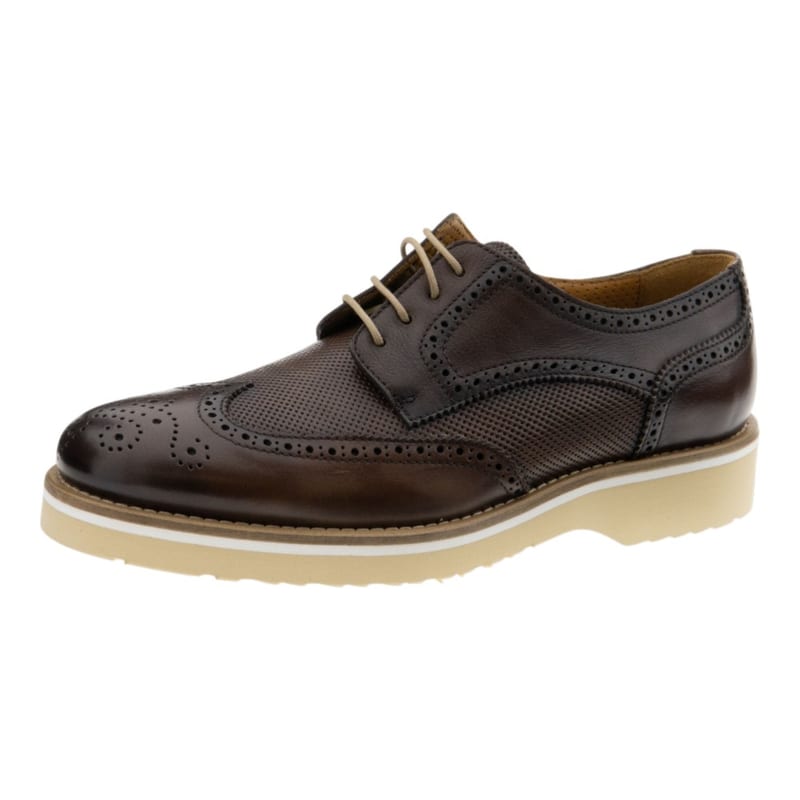 Zapato Blucher Hombre CALCE Cacao - foto 3