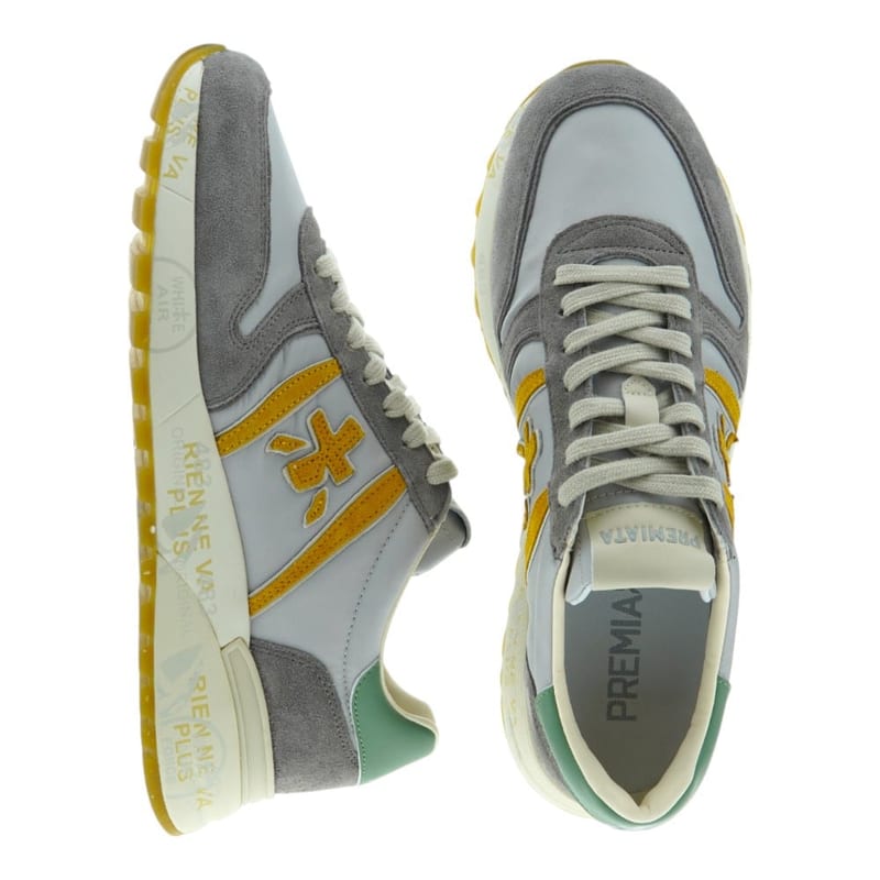 PREMIATA deportivas gris - foto 2