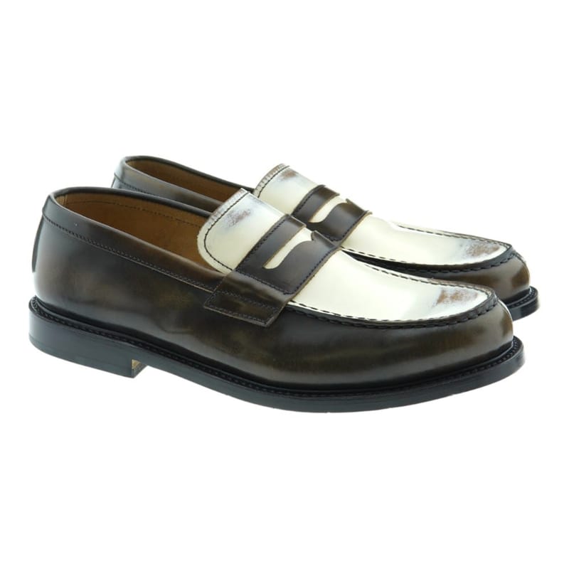PREMIATA mocasin marron/beige