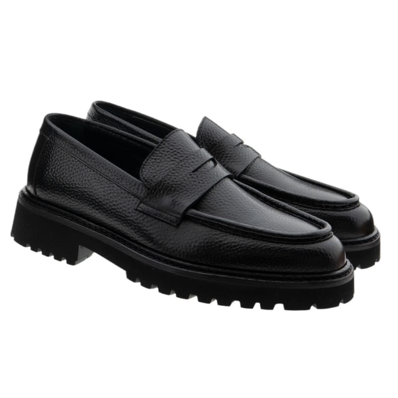 CALCE mocasin negro