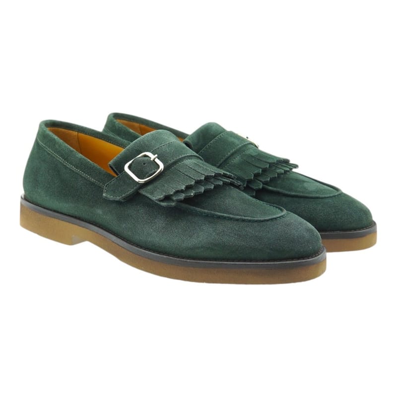 Mocasines Calce verde